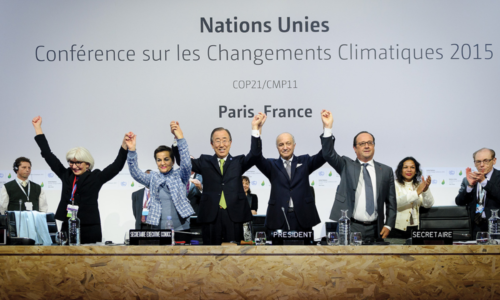 Paris Accord Signing
